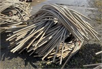 Lot of Approx. (300) 1"x60" Alu. Siphon Tubes