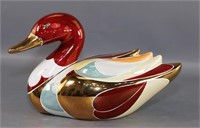 Hand Painted Ceramic 'Duck'
