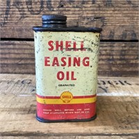 Shell Easing Oil Tin 12cm tall