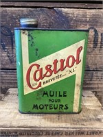Early Castrol XL French Oil Tin