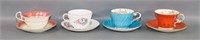 (4) Aynsley Cups & Saucers