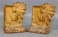 Pair of Cast Metal Bookends