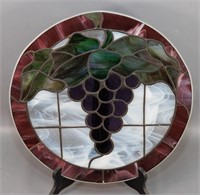 Circular Stain Glass Panel