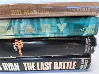 4 Military Books, Signed by Authors
