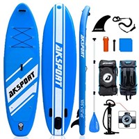 AKSPORT 10'6"?32"?6" Inflatable Stand Up Padd