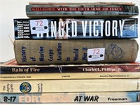 Military Books, Aviation, B-17, etc.