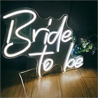 Neon Sign Bride to Be for Wall Decor,Neon Light Si