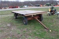 Flat Hay Wagon