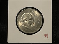 1965 GREAT BRITAIN CHURCHILL ONE CROWN