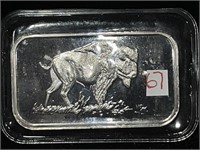 SILVERTOWNE BUFFALO 1 OZ SILVER BAR