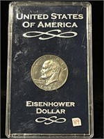 1973 EISENHOWER DOLLAR GEM BU