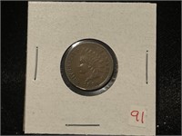 1884 INDIAN HEAD SMALL CENT BU *BROWN
