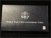 1991-1995 WWII 50TH ANNIVERSARY US MINT $1 US