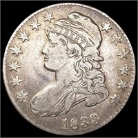 1833 Capped Bust Half Dollar NICELY CIRCULATED