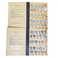 1940-1971 US Coin Album Books (165 Coins)