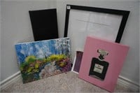 Lot of Misc. Prints, Paintings, frames