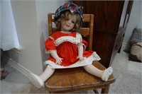 Collectible Porcelain Vintage Shirley Temple doll