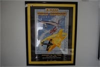 Framed poster XXIII World Aerobatic Championships