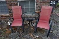 Patio Set - 2 chairs with small table
