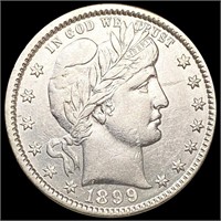 1899-O Barber Quarter CLOSELY UNCIRCULATED