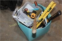 POWER CORDS, HAND TOOLS, LEVEL, DRILL BITS, MORE