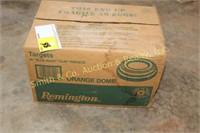 REMINGTON ORANGE DOME CLAY TARGETS - 1 BOX