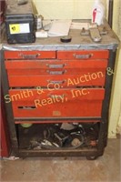 4 DRAWER REM LINE TOOL BOX w/ CONTENTS