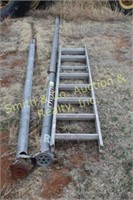 16' EXT LADDER & MAYRATH AUGER PULLY