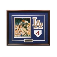 Duke Snider Los Angeles Dodgers Frame Signed