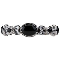 Silver Colorado Black Moon & Topaz Bracelet 7.5"