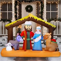 SIZE 6.5 FT LONG JOIEDOMI HOLIDAY INFLATABLE