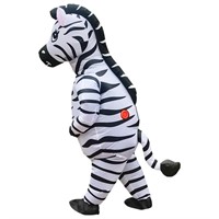SIZE LARGE INFLATABLE STANDINNG ZEBRA