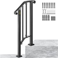 Happybuy Handrails for Outdoor Steps