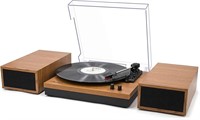 Record Player, Bluetooth Vinyl Turntable