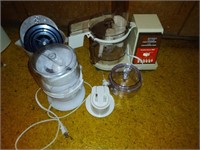Blender and 6-speed plus food processor with