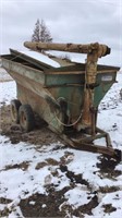 John Deere 310 feed wagon, 540 pto, hand pump