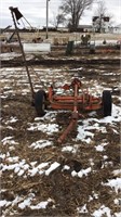 Pull behind sickle mower, 540 pto, belt driven,