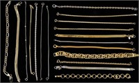 Gold & Gold Tone Bracelets (18)