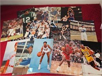 ENLARGED 8X11 PHOTOS OF FAMOUS SPORTS PLAYERS
