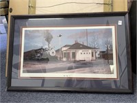 Ole no. 1 train Larry Arnold signed artist proof