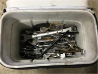 ASSORTED TOOLS IN SOFT COOLER