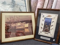 Pair of nautical prints photos