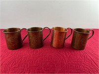 TURKISH COPPER MOSCOW MULE MUGS