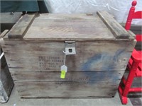 Marine Marker wooden Box