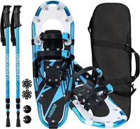 Snowshoes w/ Trekking Poles & Storage Bag