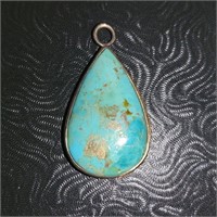 Sterling Silver (925) / Turquoise Pendant
