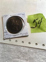 1831 George 4th V.R. (1 Penny)