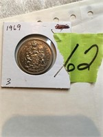 1969 Half dollar Specimen