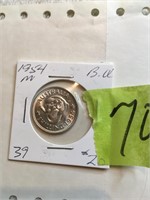 1 Shilling Australia 1954 silver (BU)