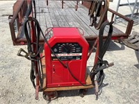 LIncoln AC-225 Arc Welder w/ Cart and Clamps